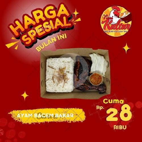 NASI AYAM BACEM GORENG ( PG) menu Nasi Kultur, Mertoyudan