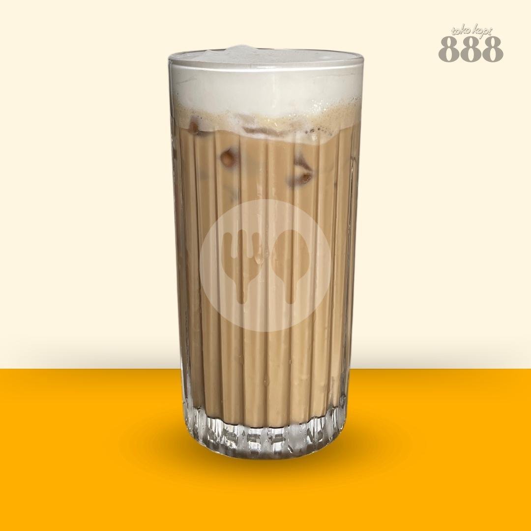 Creamy Caramel Latte menu Toko Kopi 888, Umbulharjo