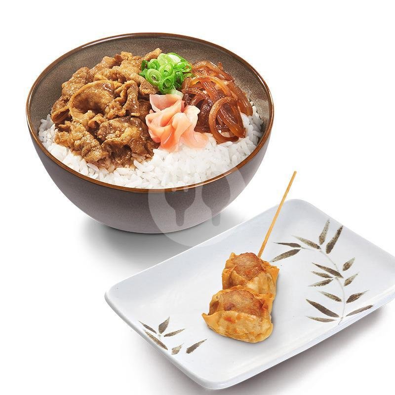 Paket Maru D menu Marugame Udon & Tempura, Semeru Malang