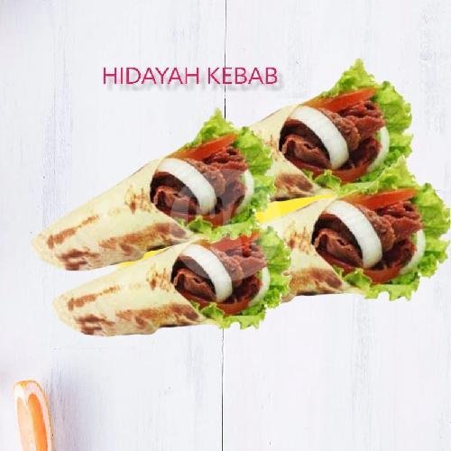 Paket 6 Kebab Jumbo Biasa +3 Teh Pucuk 350ml menu HIDAYAH KEBAB DAN EKKY LAUNDRY, Cilandak Barat
