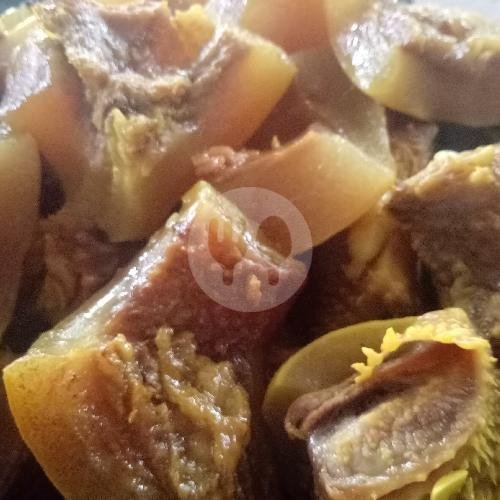 Nasi Putih menu Cowek Gede Rujak Cingur, Jln Raya Sulfat