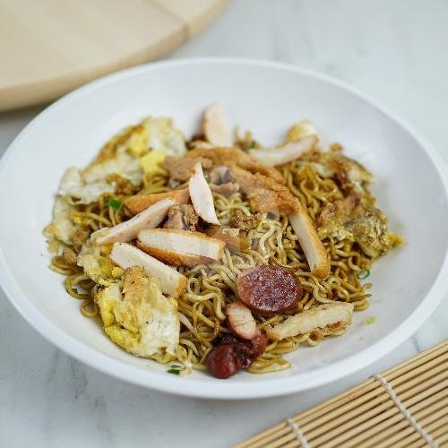 Mie Babi Jamur + Pangsit menu Bakmie Siantar Acen, Kalideres