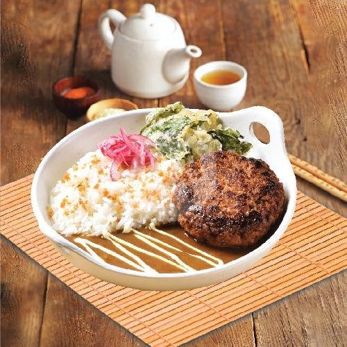 Omurice Hamburg menu Zenbu, Plaza Indonesia