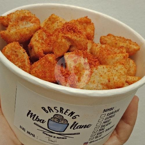 Inuman Lemon Yakult menu Basreng Mba Nane, Langensari Lama