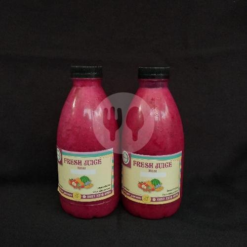 Wortel Apel Orange Cold Pressed 250ml menu Juice Dapur Noreen, Melati Dalam