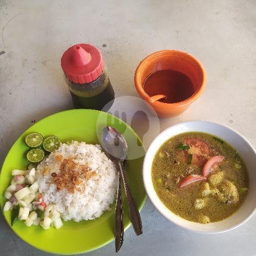 Soto Campur + Nasi Putih menu Soto Goyang Lidah, Pluit