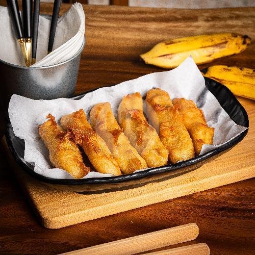 Pisang Goreng Coklat Keju menu Kedai Kopi Tjan