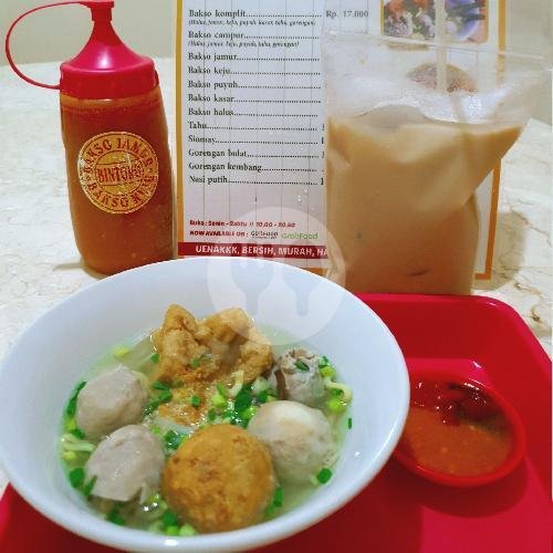 Bakso Komplit Seger 1 menu Bakso Jamur, Bakso Keju Bintoro, Gunung Anyar