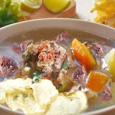 Soto Daging Sapi menu Soto & Sop, AA Gilang