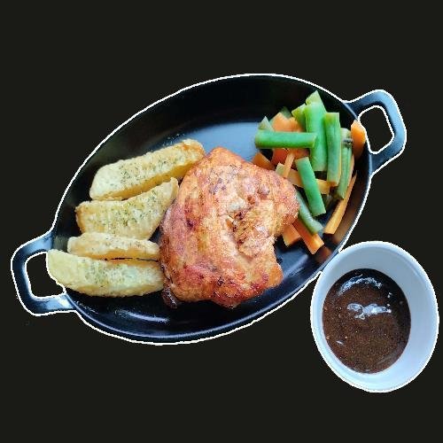 Fruit Frozen Yoghurt menu Richeeker Steak (Ceker Bakar, Steak & Pasta), Baleendah