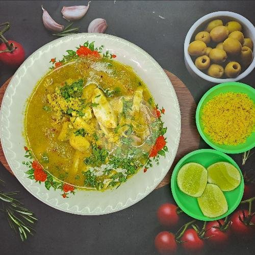 Nasi Putih menu Soto Ayam Lamongan Sutomo Cak Met, Sutomo