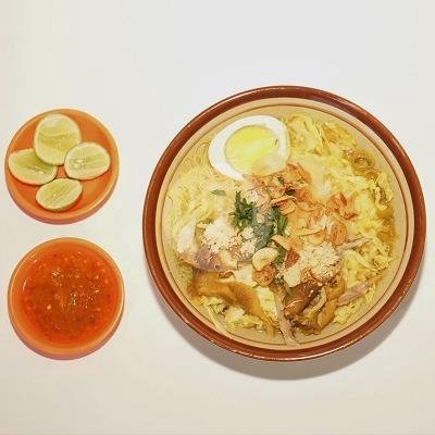 Nasi + Solam Campur menu Soto Ayam Lamongan Cak Brengos 3, Sambiroto