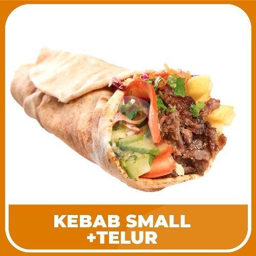 Kebab Medium + Telur menu Madeena Kebab