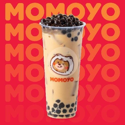 Grass Jelly Milktea (L) menu Momoyo Cikutra, Jl Cikutra No 124 Bandung