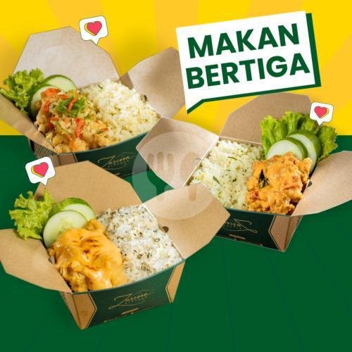 Makan Bertiga menu Zarcoon Kitchen