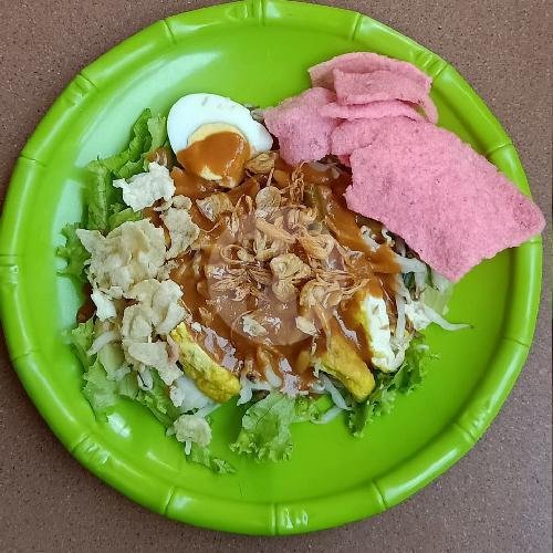 Lontong Kari Ayam Komplit ( Pake Cup ) menu Gerobak Hejo Van Java, Mesjid Babusallam