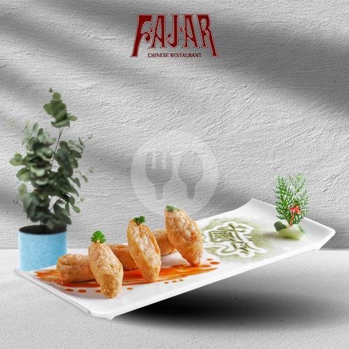 Lumpia Udang ( isi 6 ) menu Fajar Chinese Restaurant, Manyar