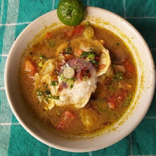 ES JERUK menu Soto mie Teh Usy Asli Bogor