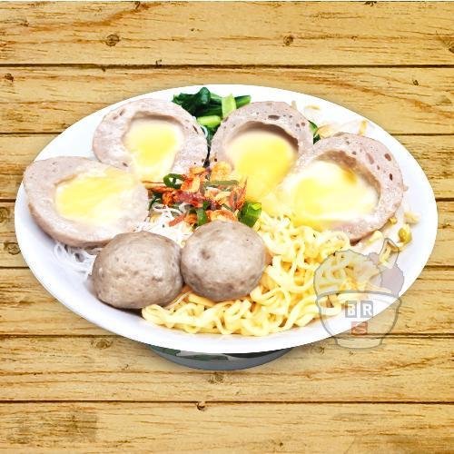 Bakso Urat Tanggung (3bh) + Kecil (2bh) menu Bakso Rusuk Samanhudi, Sabang