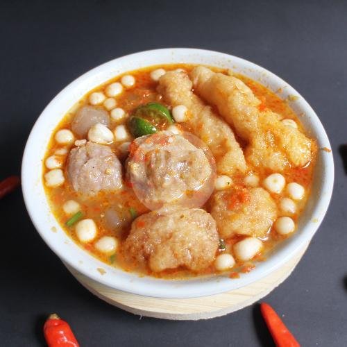 Baso Aci Tulang Rangu Kuah Kaldu menu Baso Aci Jomblo, Antapani