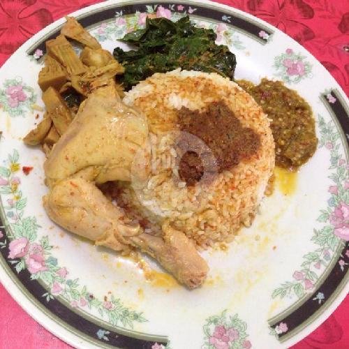 Nasi ayam kare Potong menu Masakan Padang Ampera Mewah, Sumbersari