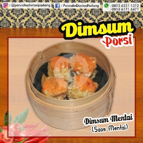 Dimsum Mentai (Saos Mentai) menu Pancake Durian dan Dimsum, Solok 4