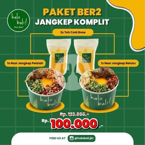 Paket Ber2 Garing Banget menu Halo Bali Rice Bowl, Setiabudi