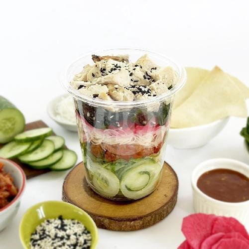 Creamy Cucumber Egg Salad menu Serasa, Salad Bar