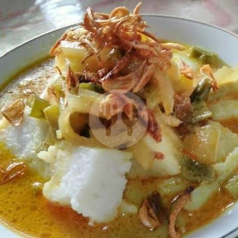 Ketupat Sayur Polos menu Ketupat Sayur Pak Sakirun, Cempaka Putih