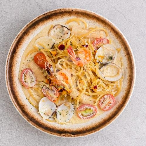 Double Cooked Rigatoni menu Hummingbird Eatery And Space, Progo