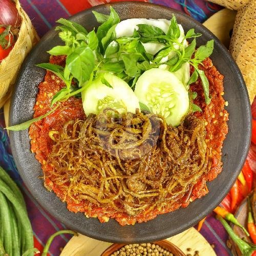 Nasi Krawu Ayam Ala Bu Kris menu Warung Bu Kris, Kayoon