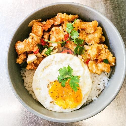 Chicken Rice Bowl menu Ikan Bakar 52, Klojen