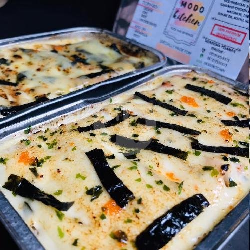 SALMON MENTAI RICE menu Modo Kitchen, Limo