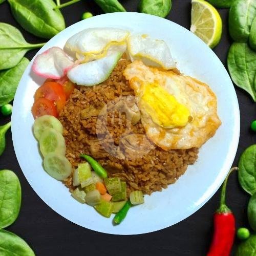 nasi Goreng Kampung telur dadar menu Nasi Goreng Pojok Pak Gendut, Murai Permai