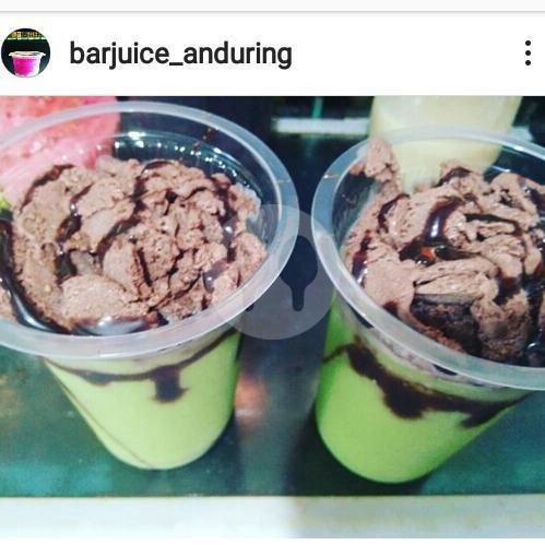 Jus Pinang Telor Spesial menu BAR Juice, M. Yunus