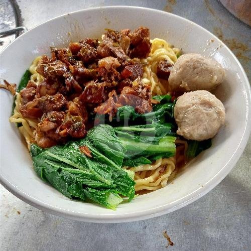 Mie Ayam Bakso Besar+Ceker menu Mie Ayam Ndeso Purisakti2, Persimpangan Jl Hj Zaini 1