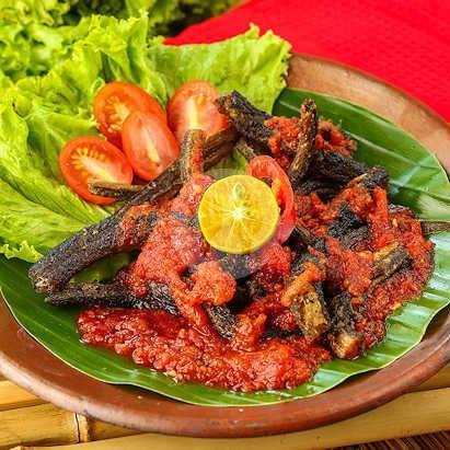 Bebek Bakar Pecak Santan menu Rm Bunga Lawang