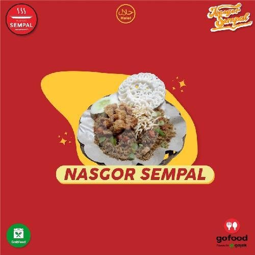Nasgor Sempal menu Nasgor Sempal, Karang Menjangan