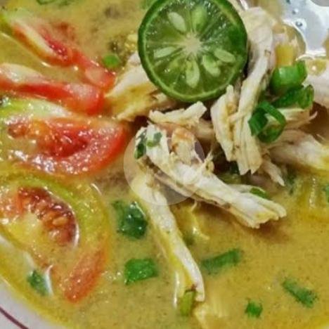 Soto Kaki Sapi menu Soto Betawi Bu Yanti, Menteng