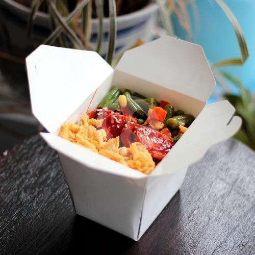 Nasi Sosis Jumbo  blackpapper menu Kopi Sembilan, Pogung Kidul