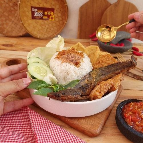 Sego Sambel Joss Pe Asap menu Sego Sambel Joss, Kendangsari