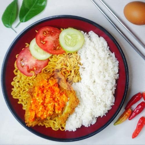 Ig Double Gece menu Indomie Goreng Wow, Cengkareng Timur