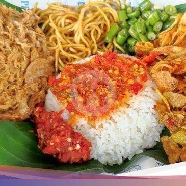 Nasi Rames+Wadah Ekslusif menu WARUNG PRASMANAN YANITA