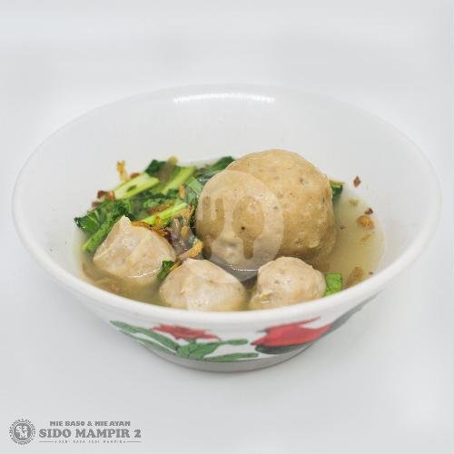 Mie Saja Baso Cincang menu Mie Baso & Mie Ayam Sido Mampir 2, Margasari