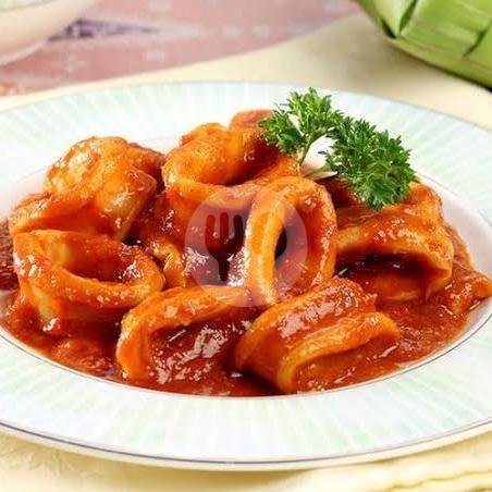 Udang Porsian menu Kerang Ngenes & Ayam Bakar Baim, Cipedes