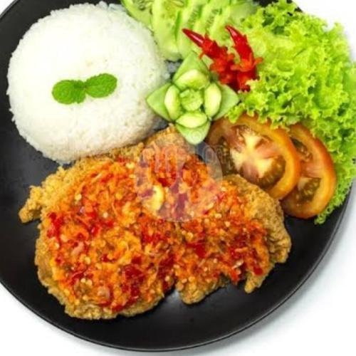 Nasi Ayam Geprek menu Barokah Pecel Lele, Selokan Mataram Gedongan