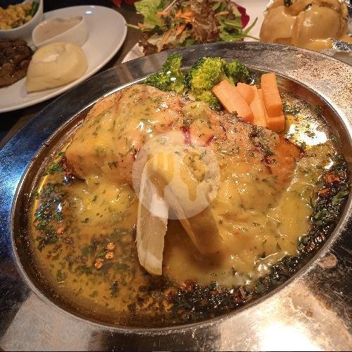 Steak Cafe Salmon menu Double U Steak by Chef Widhi, Bekasi