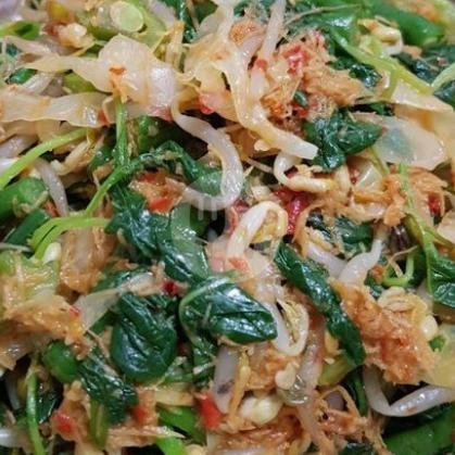 Nasi Campur Ayam Crispy + Es Teh menu Aneka Bothok, Sukolilo
