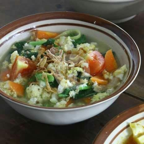 Capcay Sayur Ayam menu Warung Sate Ayam Rasa Kambing Yogyakarta