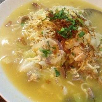 Bakmi Goreng Telur Bebek menu Bakmi Jawa Pak Teguh Njero, Pasar Pleret